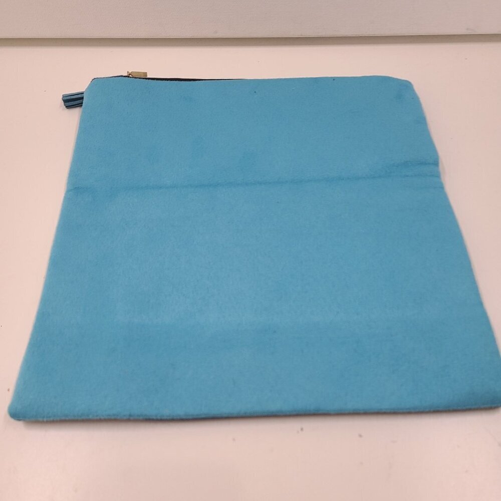 The Limited Clutch Purse Bag Blue Zip top One Size